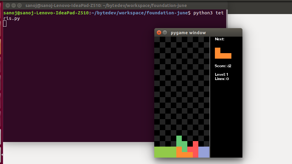 Coding Exercise: Build Tetris In Python Using Pygame